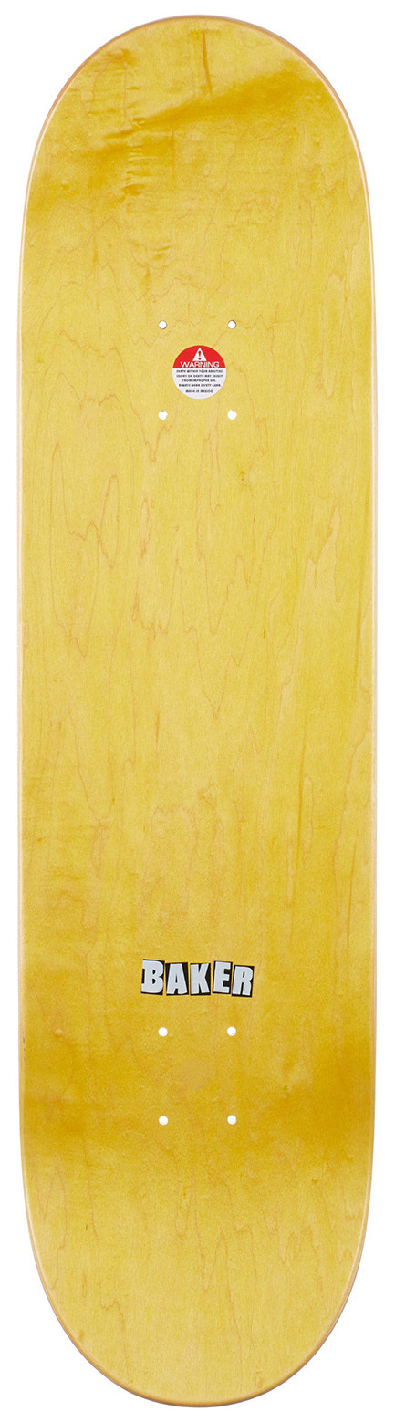 BAKER DECK EDGE EMBOSSED BLUE 8.38 - Tôpette Skateboards & Lifestyle